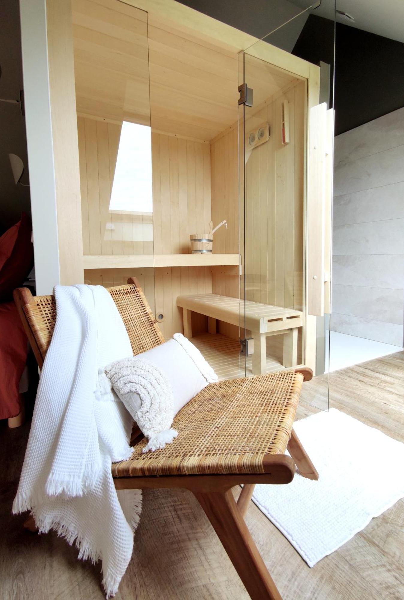 La Douce Halte - Gites Avec Spa Ou Sauna Saint-Ouen-Des-Toits Kültér fotó